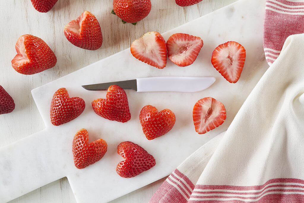 How to Make Strawberry Hearts - California Strawberries