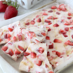 Strawberry Yogurt Bark