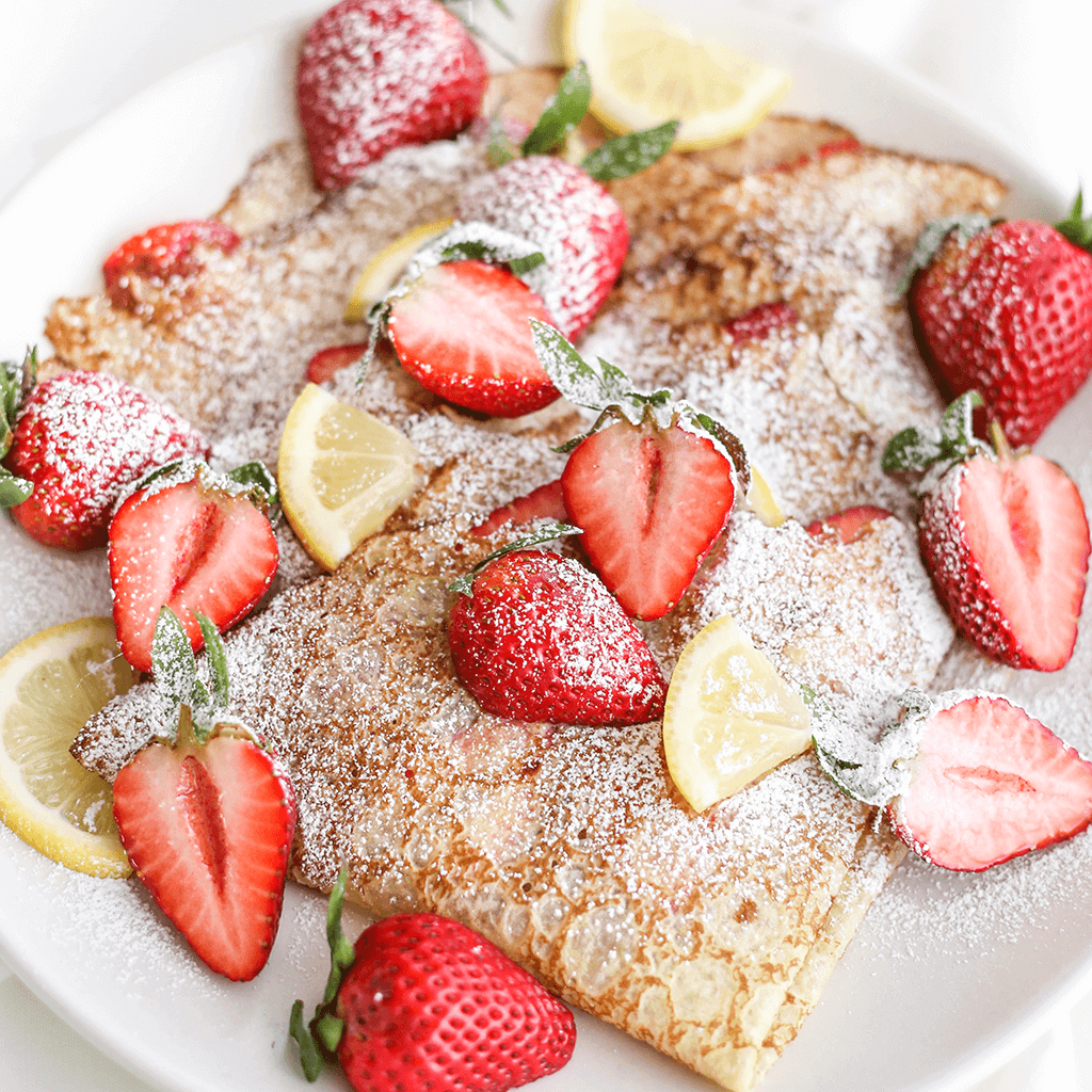 Simple Strawberry Crepes - California Strawberry Commission