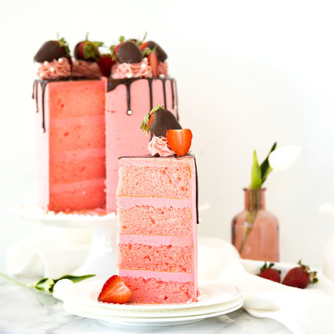Tasty & Fluffy Strawberry Cake Recipe | California Strawberries
