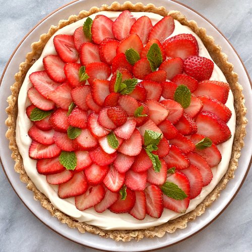 Strawberry Yogurt Tart - California Strawberry Commission