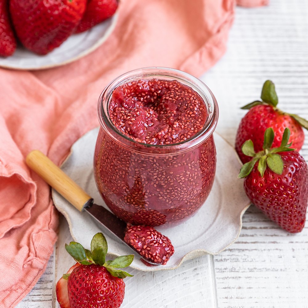 Strawberry Chia Jam - California Strawberry Commission