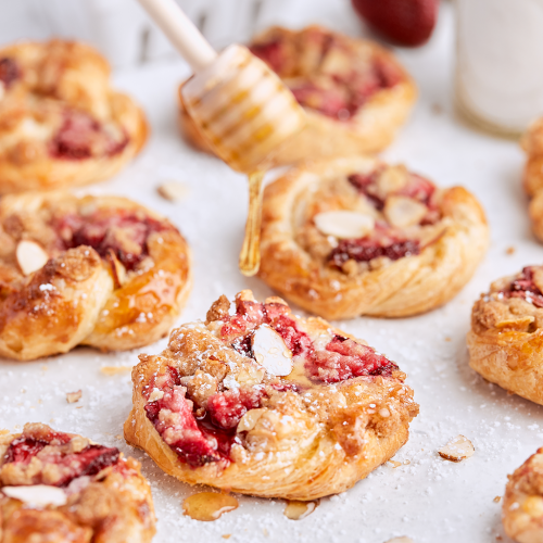 Strawberry Mascarpone Danishes - California Strawberry Commission