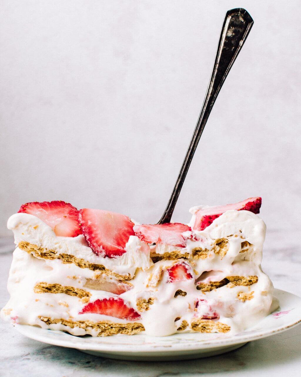 Strawberry Icebox Cake