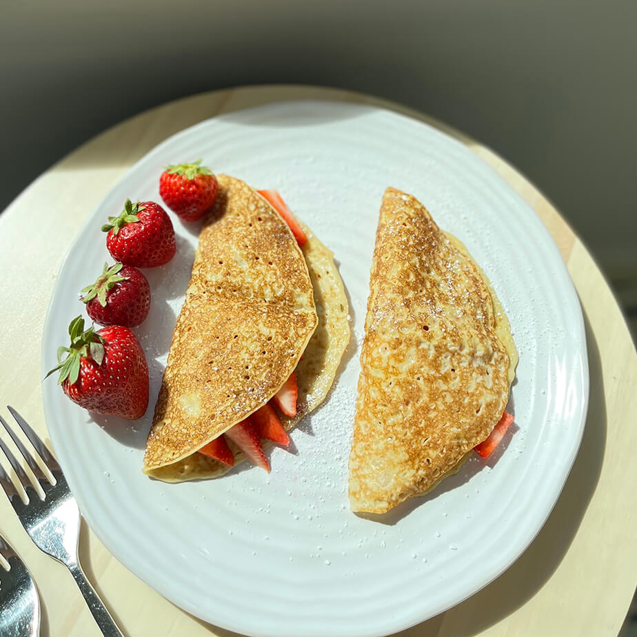 Strawberry Crepes